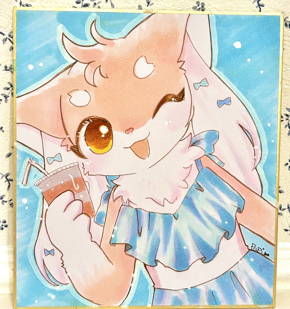 *フロンちゃん水着☆青