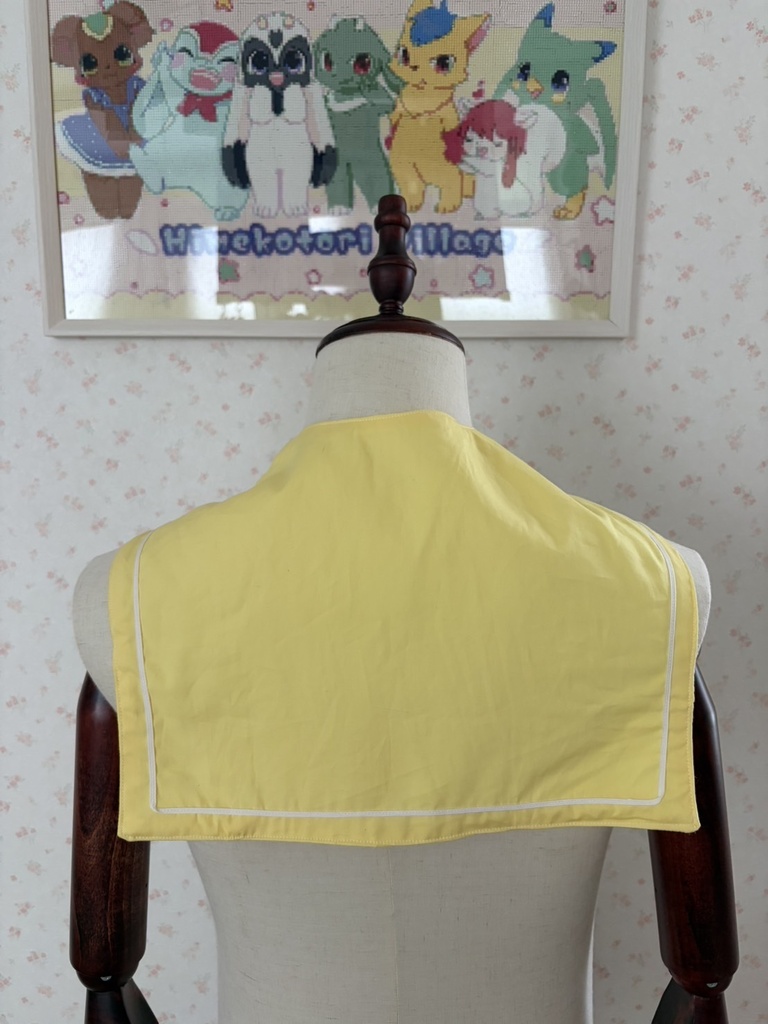 *着ぐるみ用セーラーカラー☆ 黄×チェック