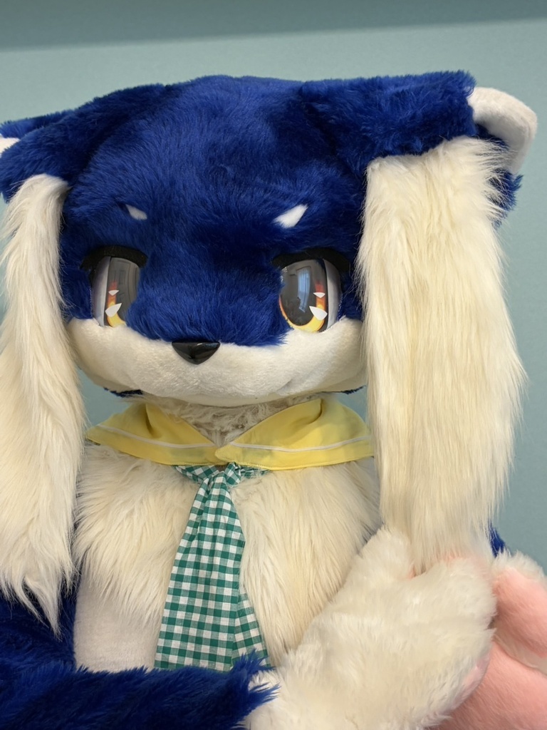 *着ぐるみ用セーラーカラー☆ 黄×チェック