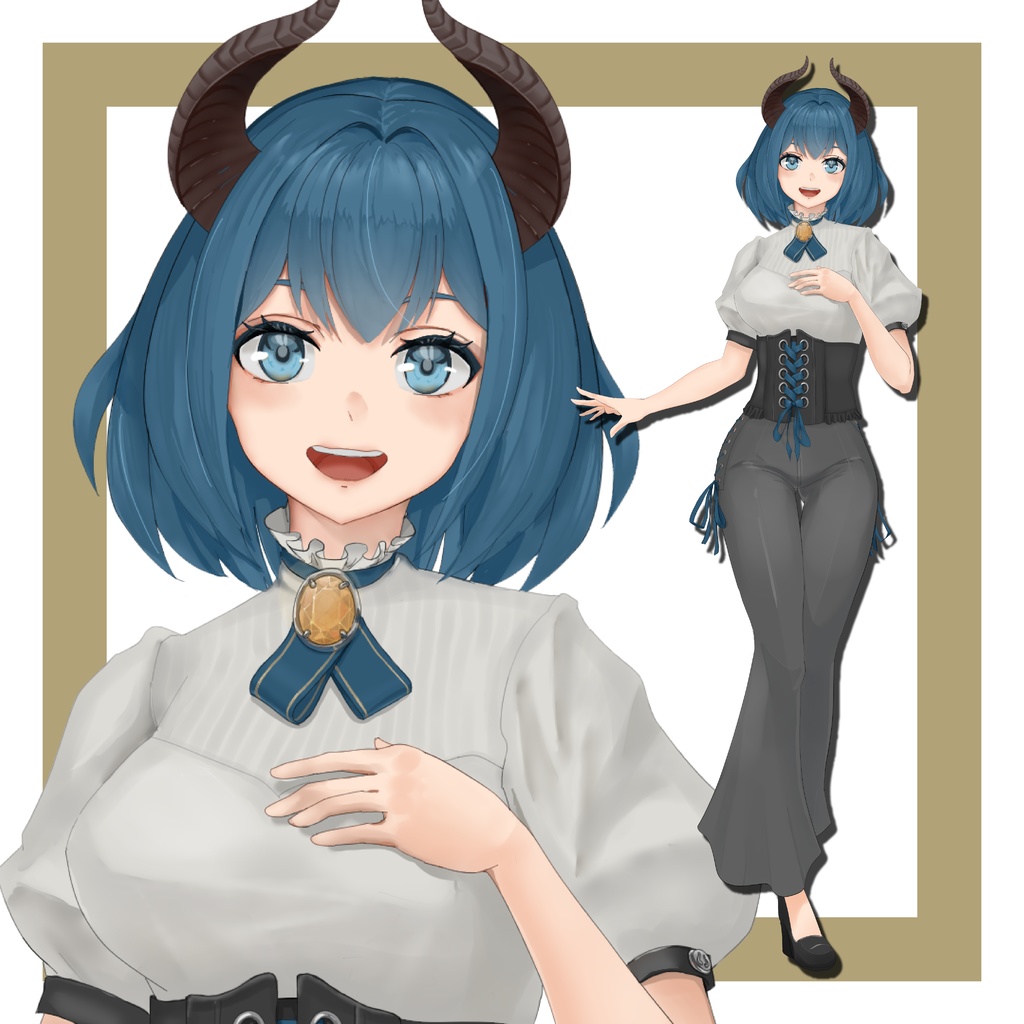 立ち絵(全身)イラスト ご依頼フォーム