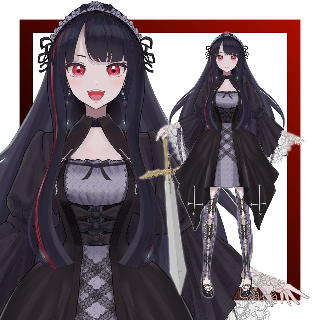 立ち絵(全身)イラスト ご依頼フォーム