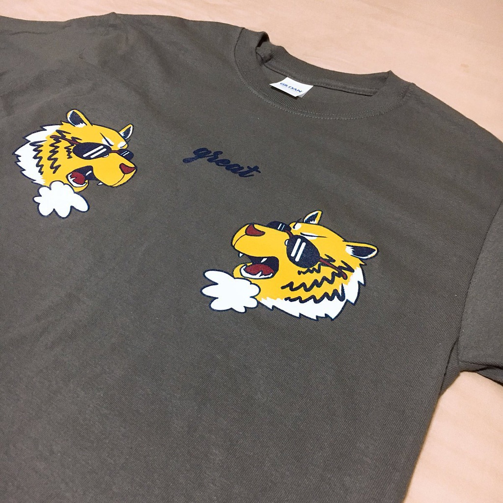 great tiger T-shirt