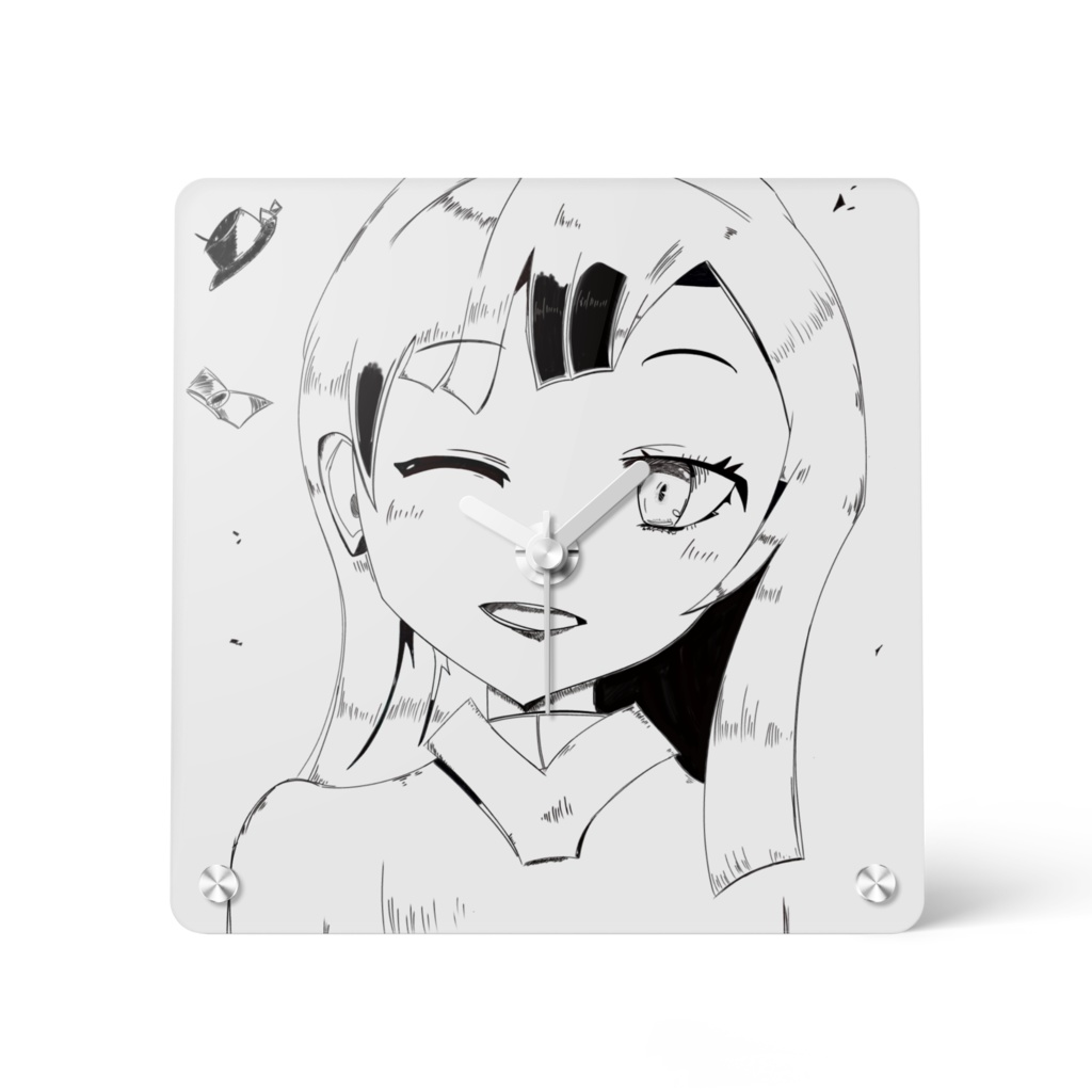 【アクリル時計】De Rúshia オリジナル作品