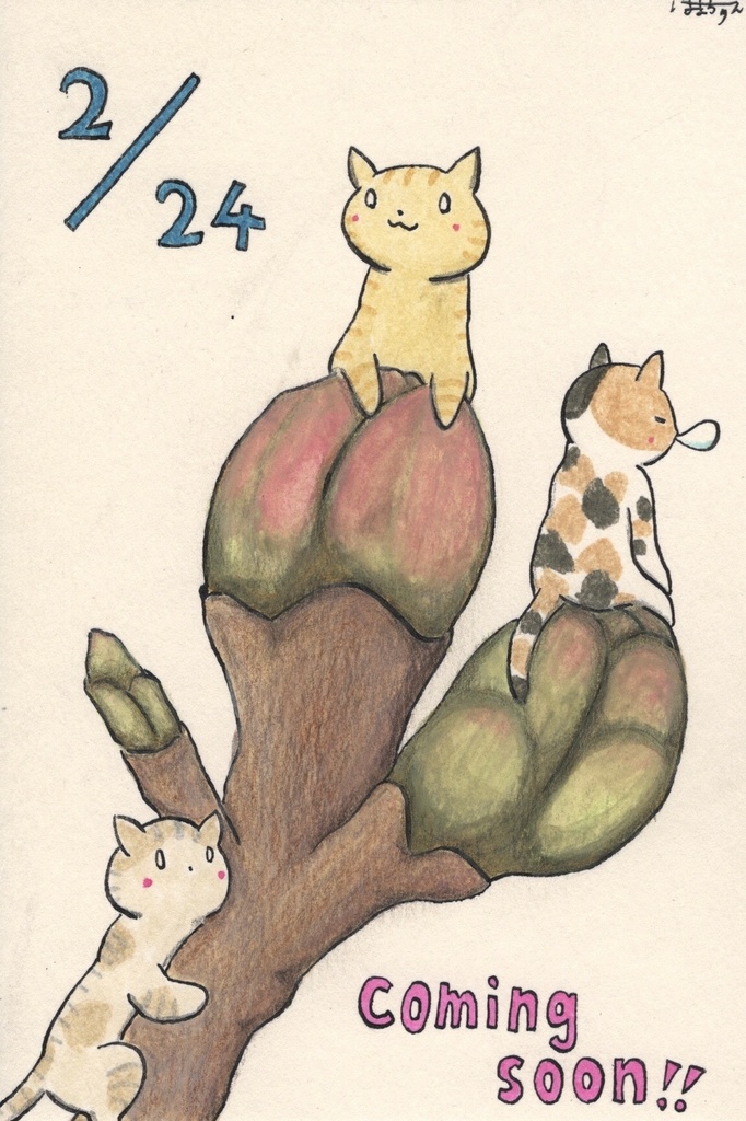 日めくり即売会「2月24日」