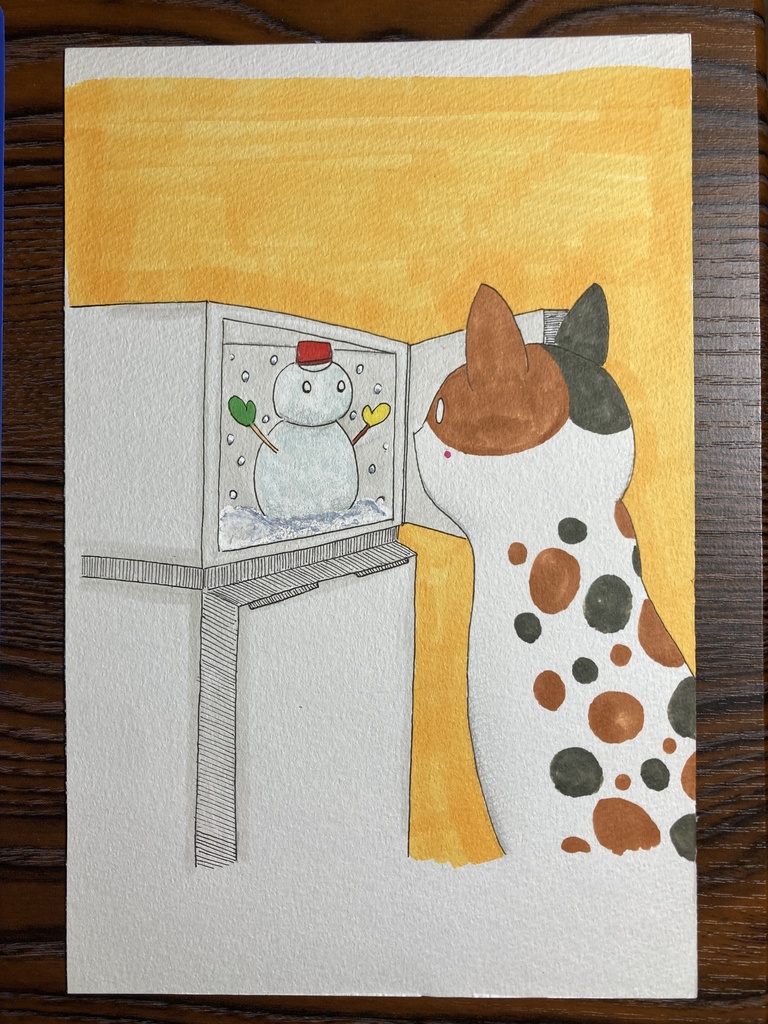 「ようこそ」※原画・額装なし