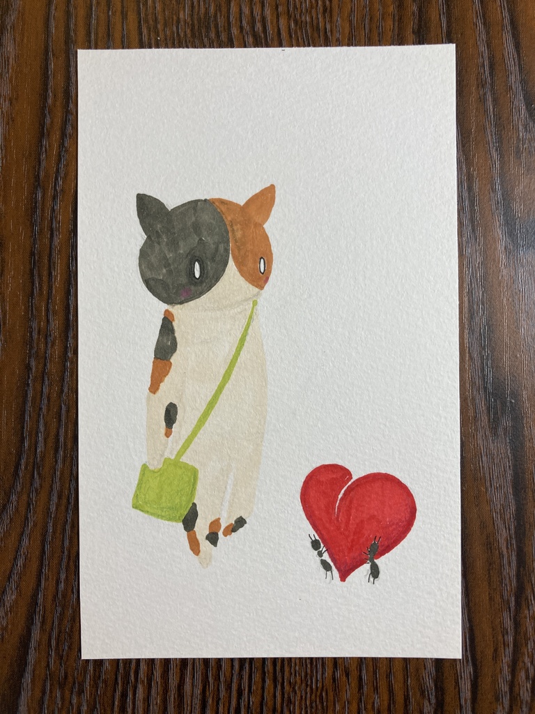 「コイガキタ」※原画・額装なし