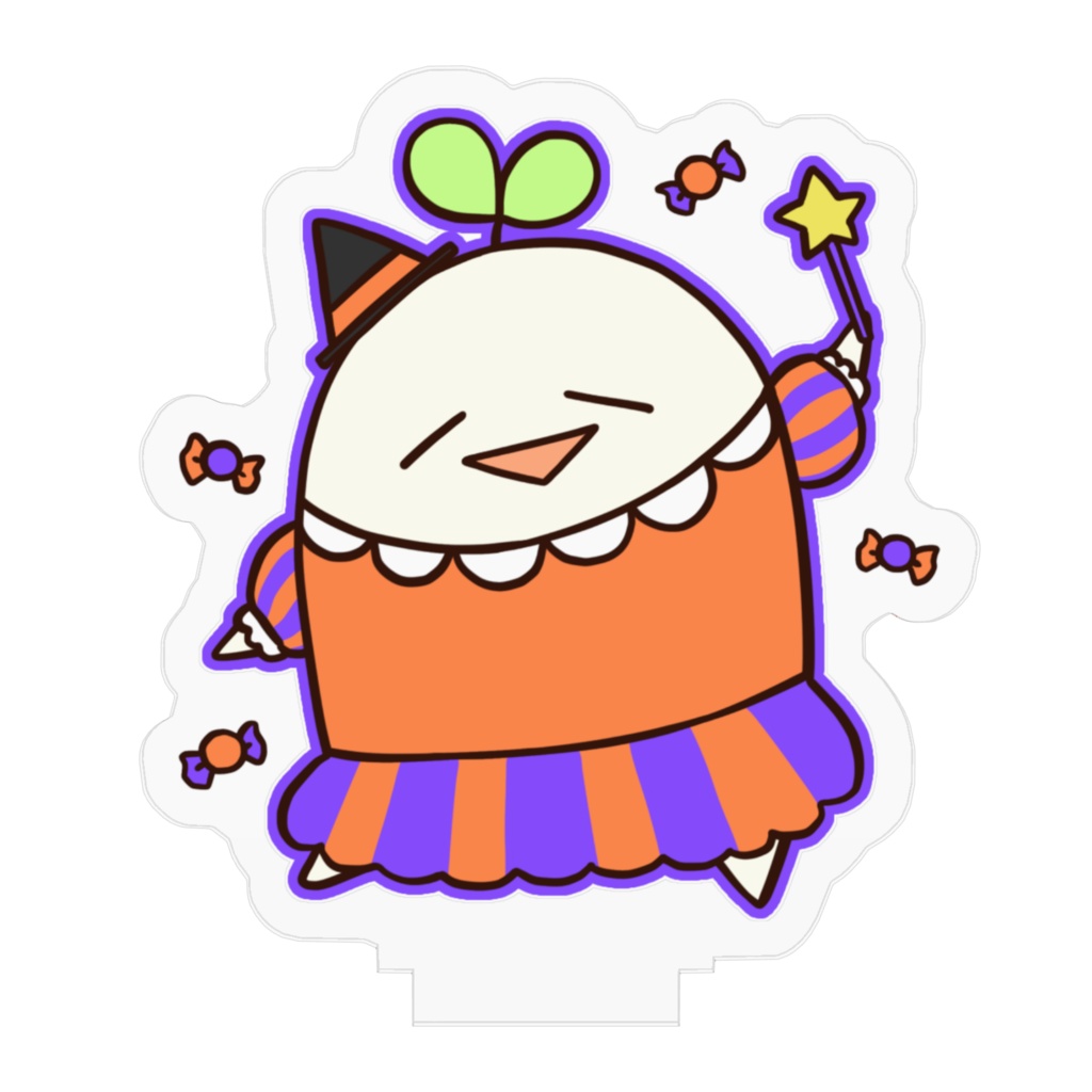 ハロウィンな大根