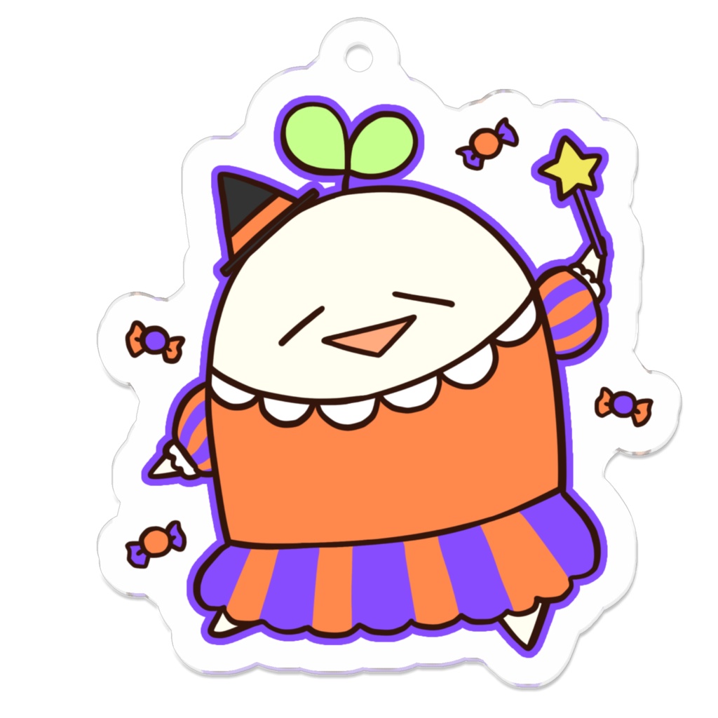 ハロウィンな大根