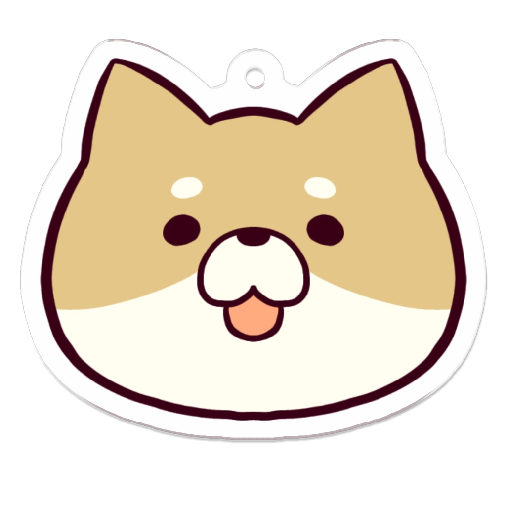 柴犬印のアクキー