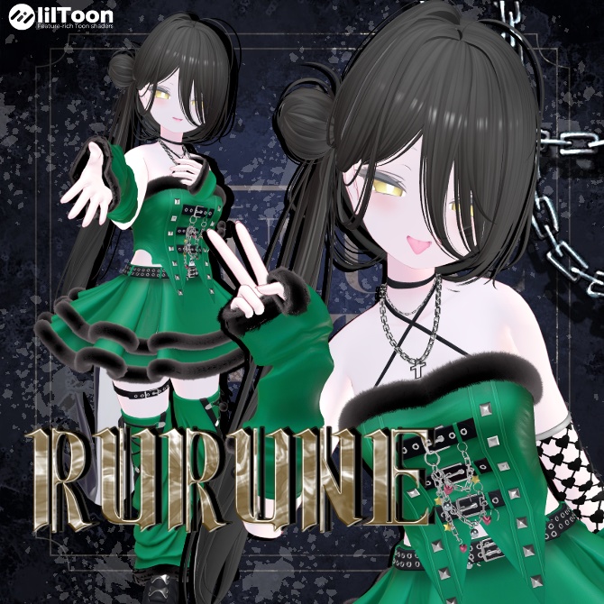 【~2/15セール中!】【10アバター対応】✞ Kaamos Punk ✞ / カーモスパンク