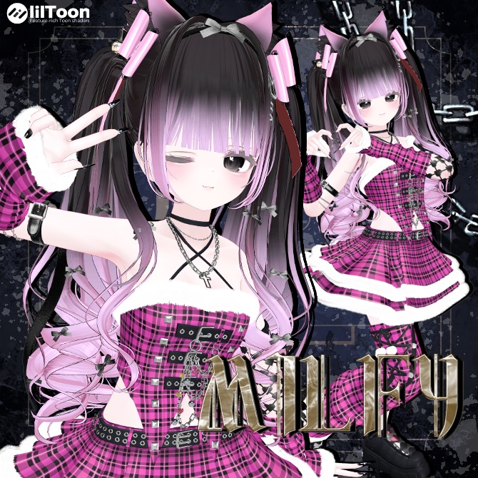 【~2/15セール中!】【10アバター対応】✞ Kaamos Punk ✞ / カーモスパンク