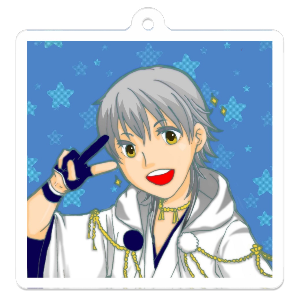 刀剣乱舞 鶴丸 アクリルキーホルダー