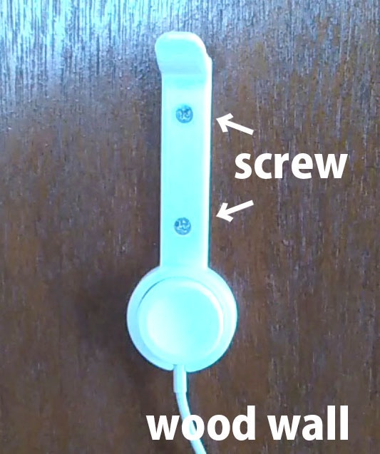 AppleWatch充電器壁掛けホルダー