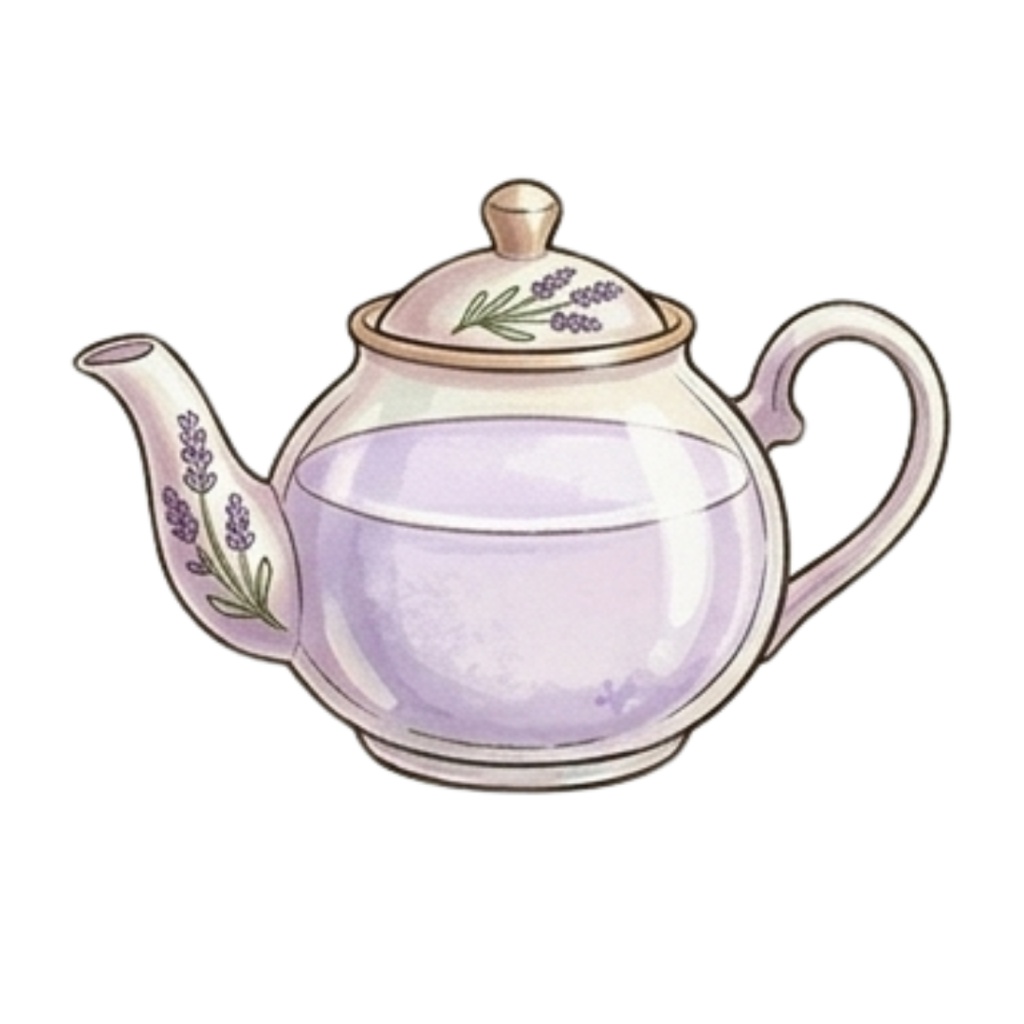 【32種類】お花とカフェのクリップアートセット(桜・ミモザ・ラベンダー・マーガレット)PNG素材