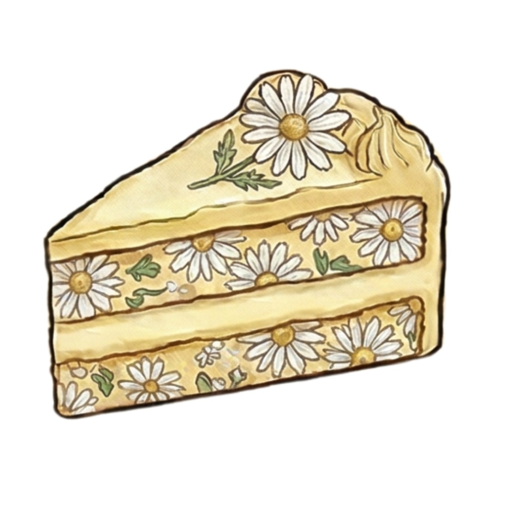 【32種類】お花とカフェのクリップアートセット(桜・ミモザ・ラベンダー・マーガレット)PNG素材