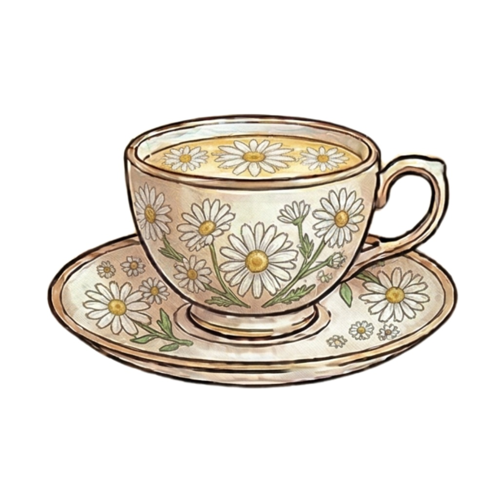 【32種類】お花とカフェのクリップアートセット(桜・ミモザ・ラベンダー・マーガレット)PNG素材