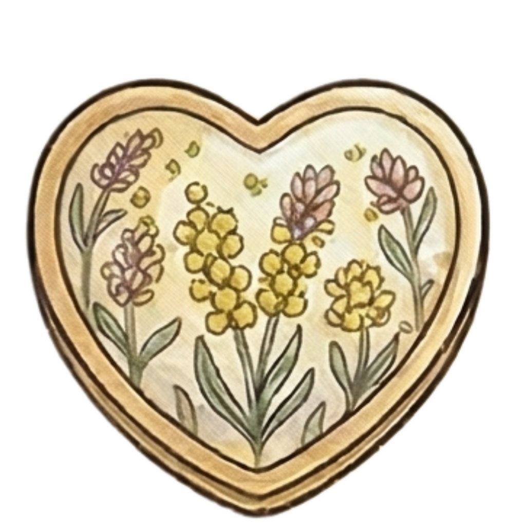 【32種類】お花とカフェのクリップアートセット(桜・ミモザ・ラベンダー・マーガレット)PNG素材