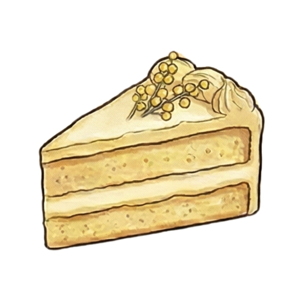 【32種類】お花とカフェのクリップアートセット(桜・ミモザ・ラベンダー・マーガレット)PNG素材