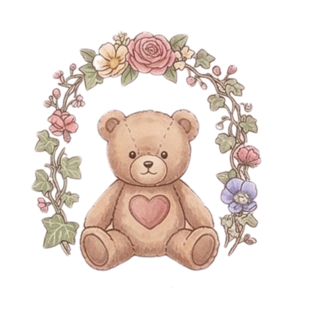 ティータイムと乙女の休息 - デジタルコラージュ用素材30種