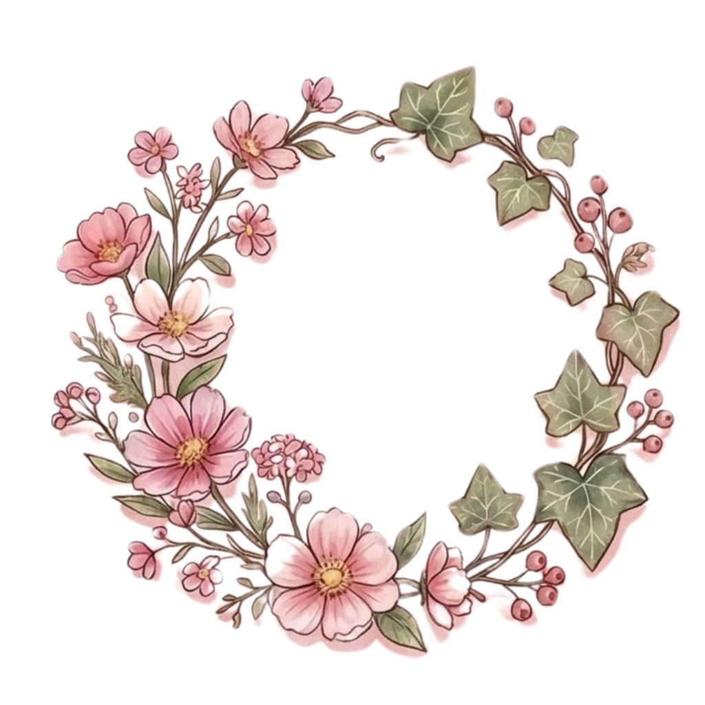 ティータイムと乙女の休息 - デジタルコラージュ用素材30種