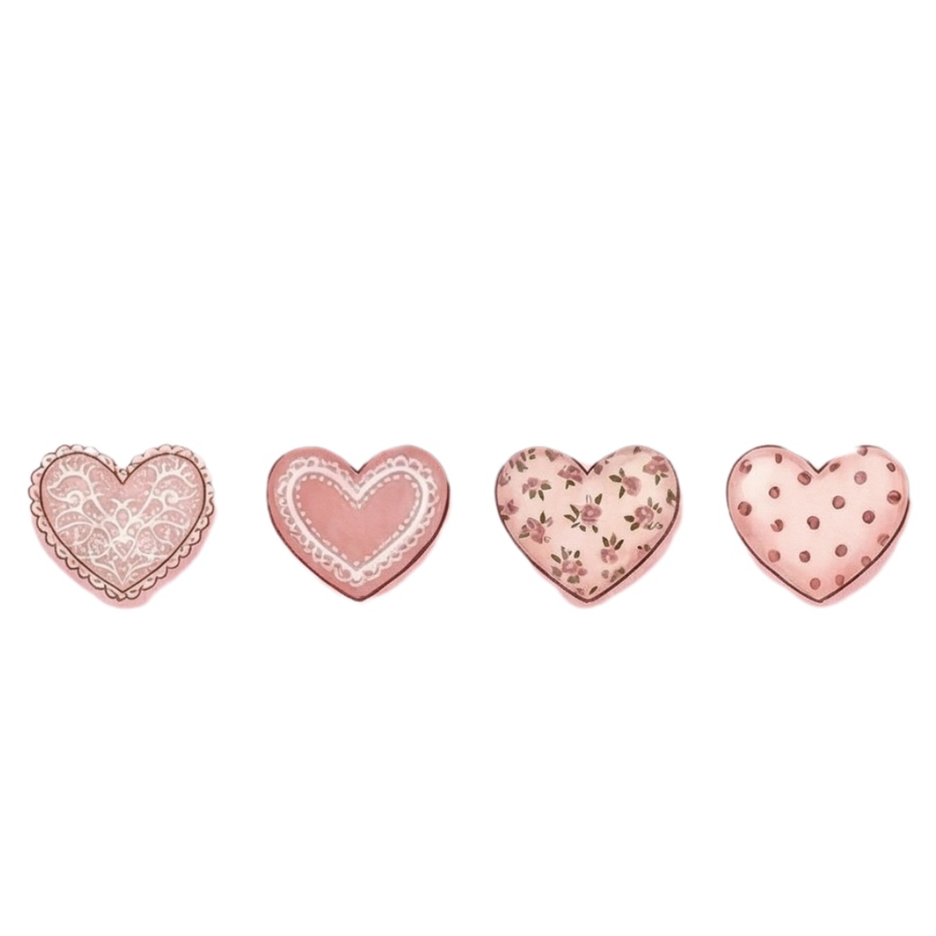 ティータイムと乙女の休息 - デジタルコラージュ用素材30種