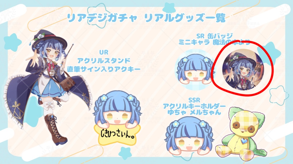 リアガチャ 景品 猫浪漫/たぬろまん様