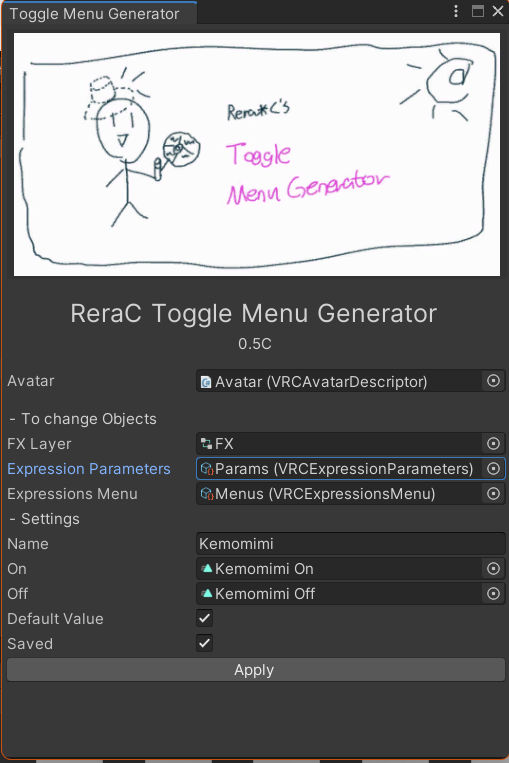 【無料】 Toggle Menu Generator - 大学生開発者の秘密(?)研究所 - BOOTH