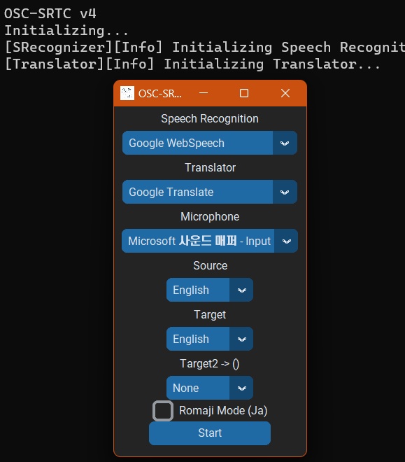 【無料】OSC-SRTC (SpeechRecognition To Chatbox)