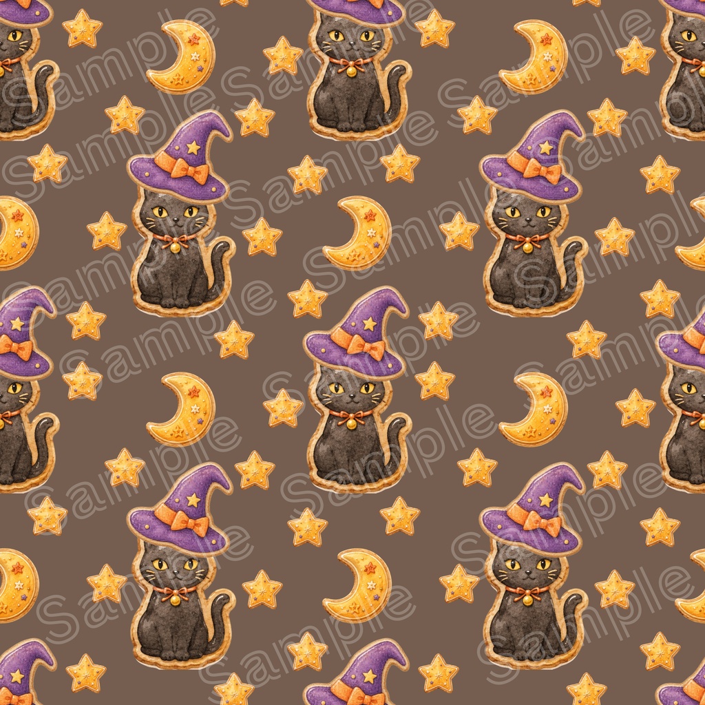 ハロウィン水彩デザインペーパー 6柄セット|3000px PNG・A4 PDF 商品紹介文