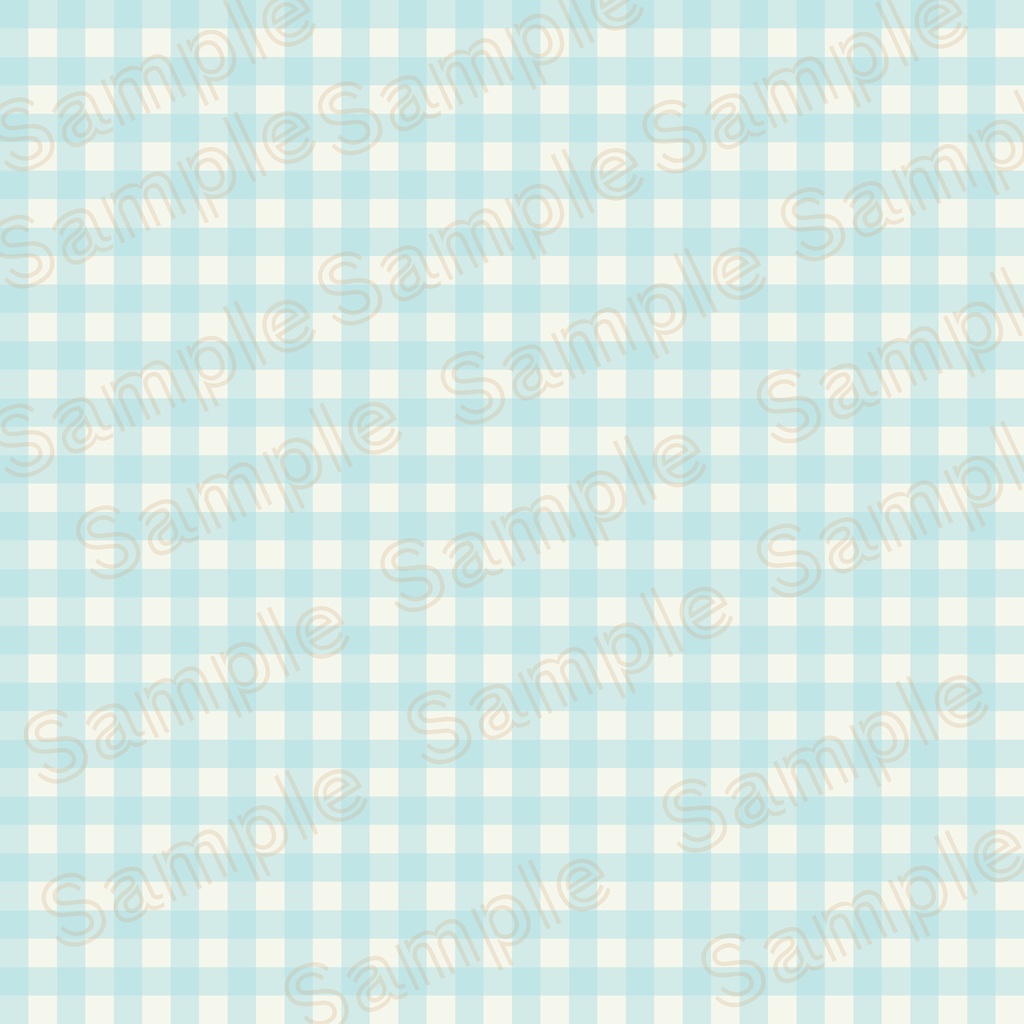 冬の喫茶室と小さな冬支度|水彩シームレスパターン6柄セット【デジタル素材】