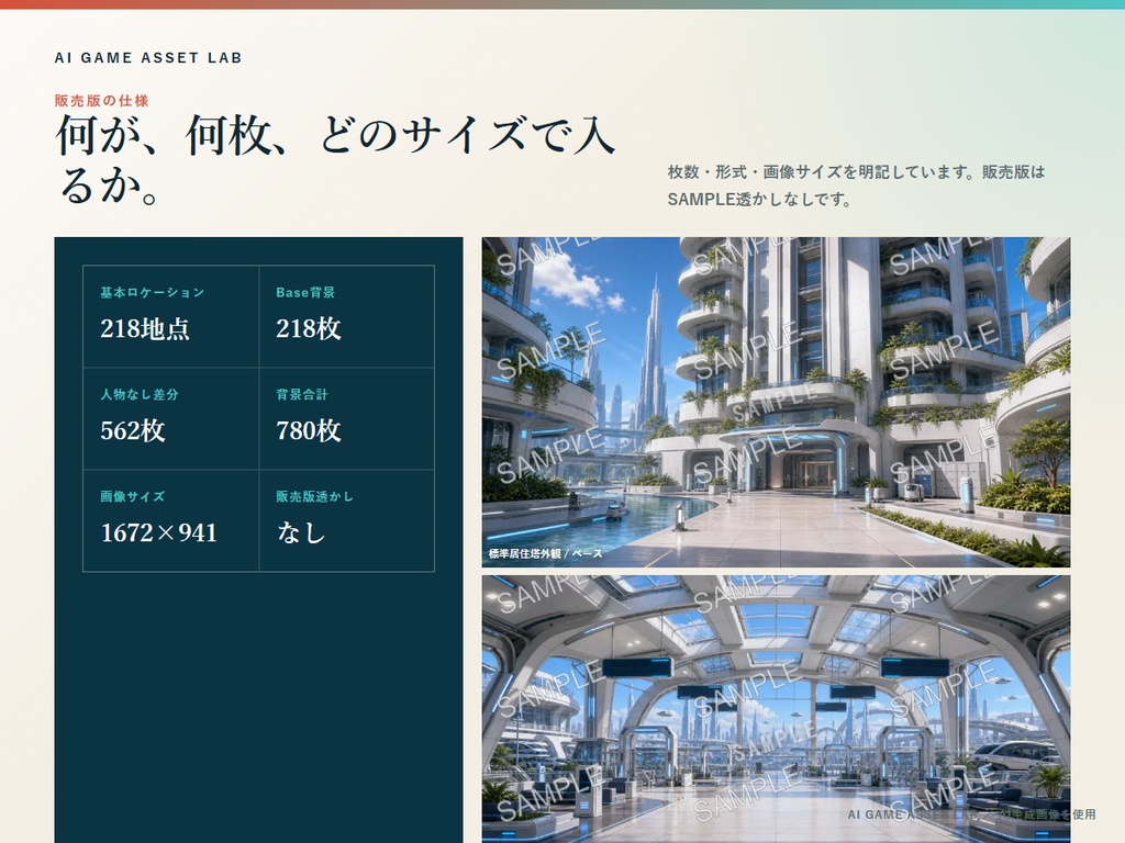 Nova Layer 分断未来都市 背景素材集|218地点・780枚