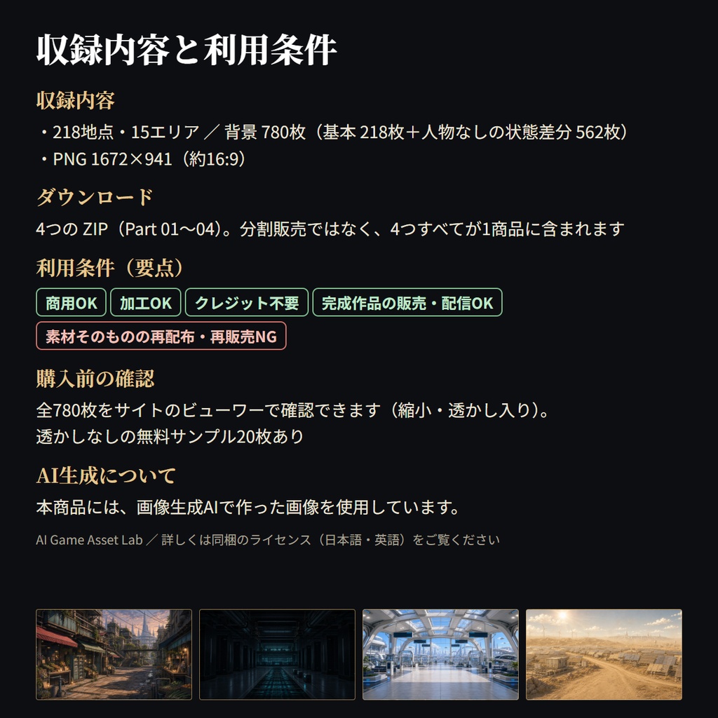 Nova Layer 分断未来都市 背景素材集|218地点・780枚