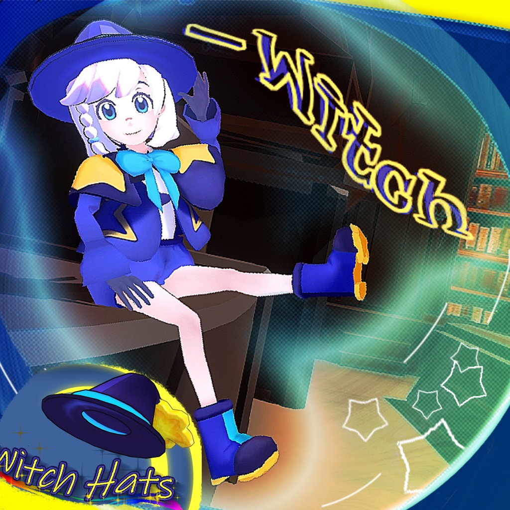 VRChat向け3Dアバター「-Witch- うぃっち」