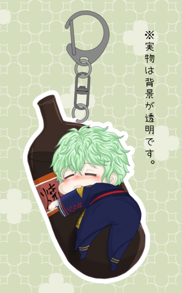 たべものアクリルキーホルダー