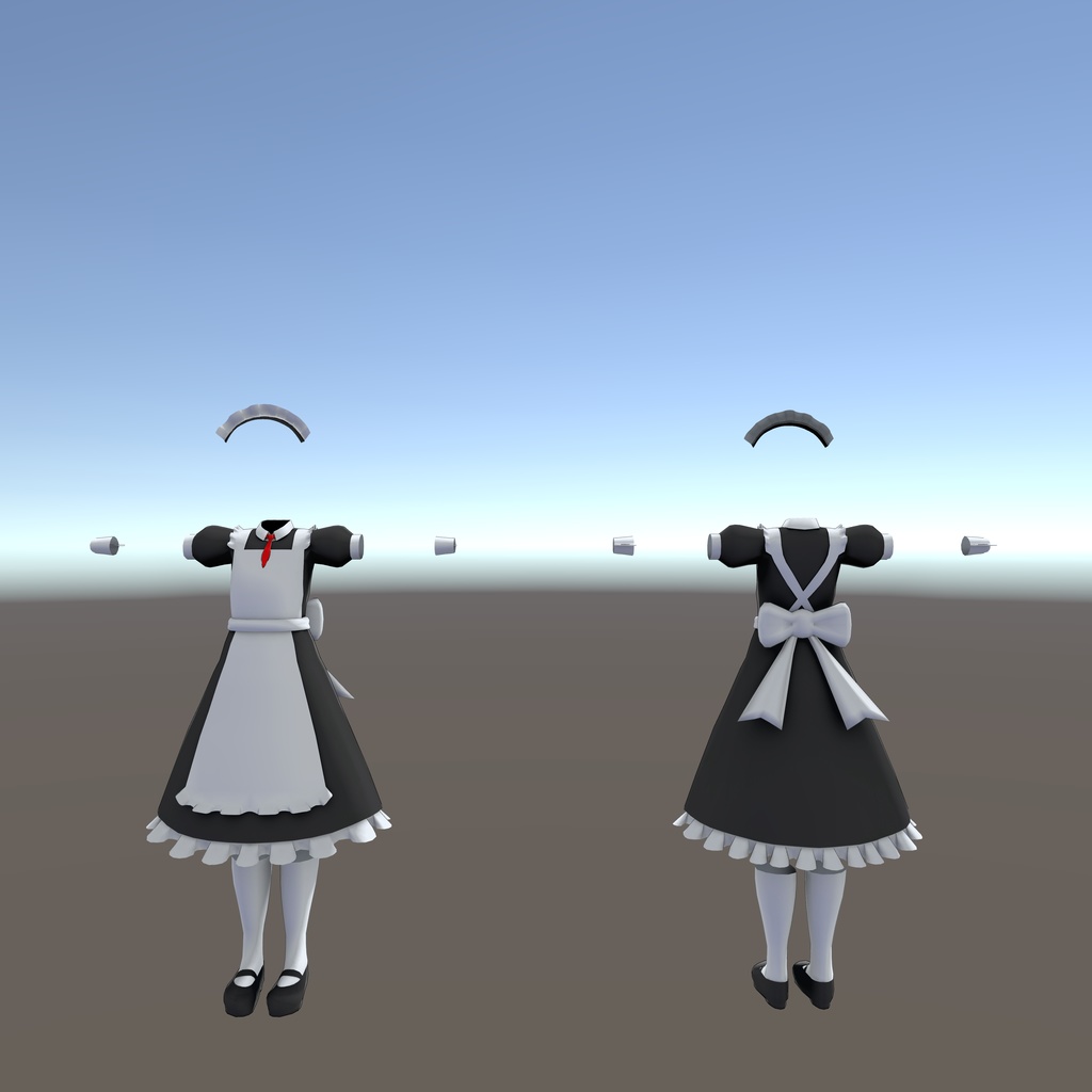 響狐リクちゃん専用メイド服