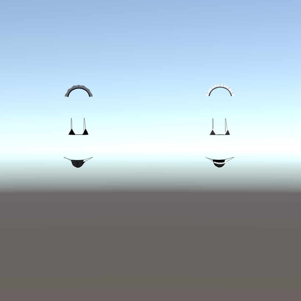 響狐リクちゃん専用メイドビキニ