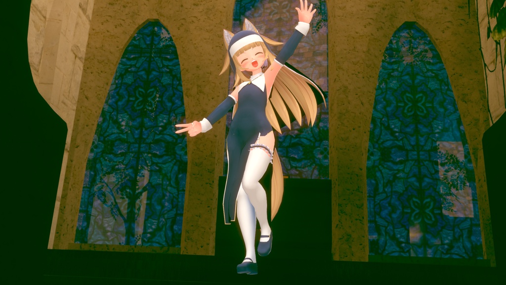 響狐リク専用シスター服