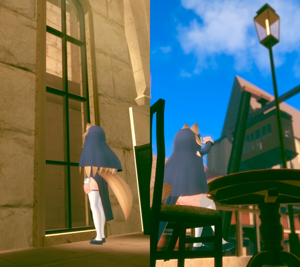 響狐リク専用シスター服