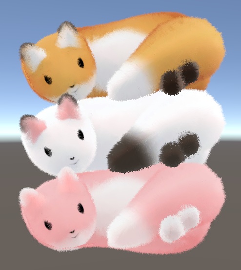 モフモフきつねakyoファー