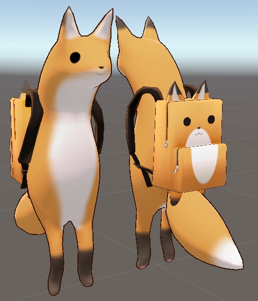 akyoリュック・きつねakyoリュック