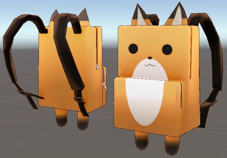 akyoリュック・きつねakyoリュック