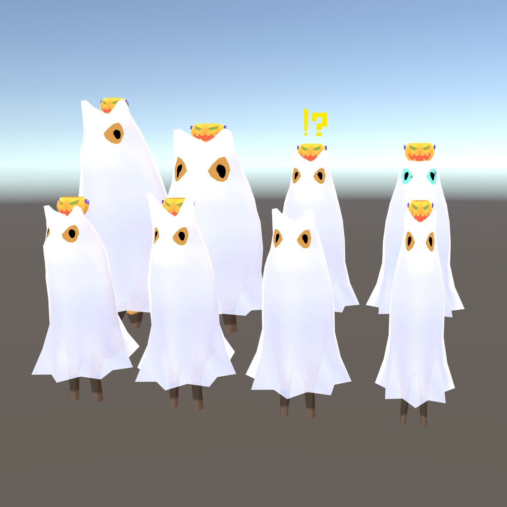 お化けakyo・お化けきつねakyo