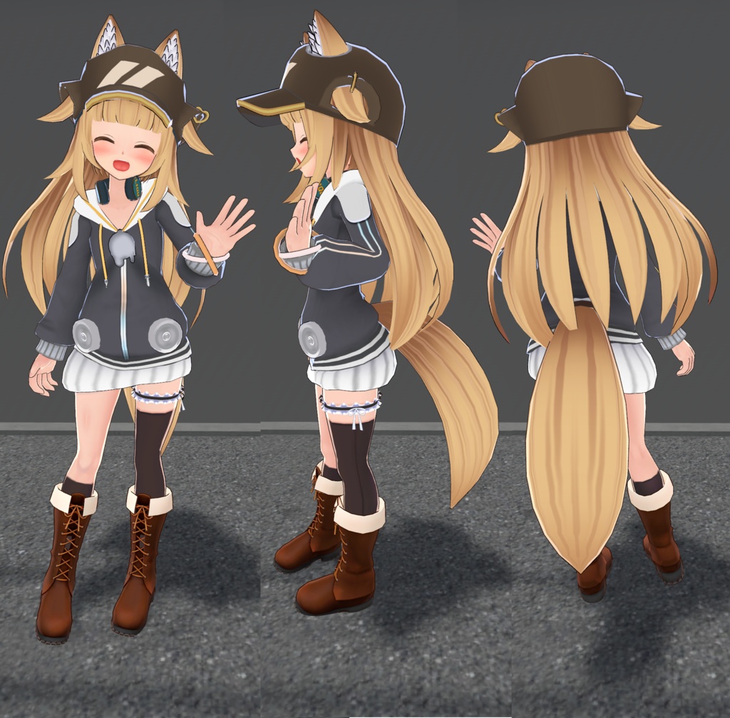 響狐リク専用ブーツ