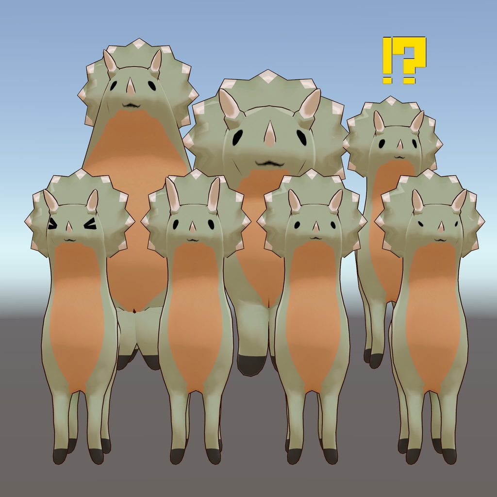 トリケラトプスakyo