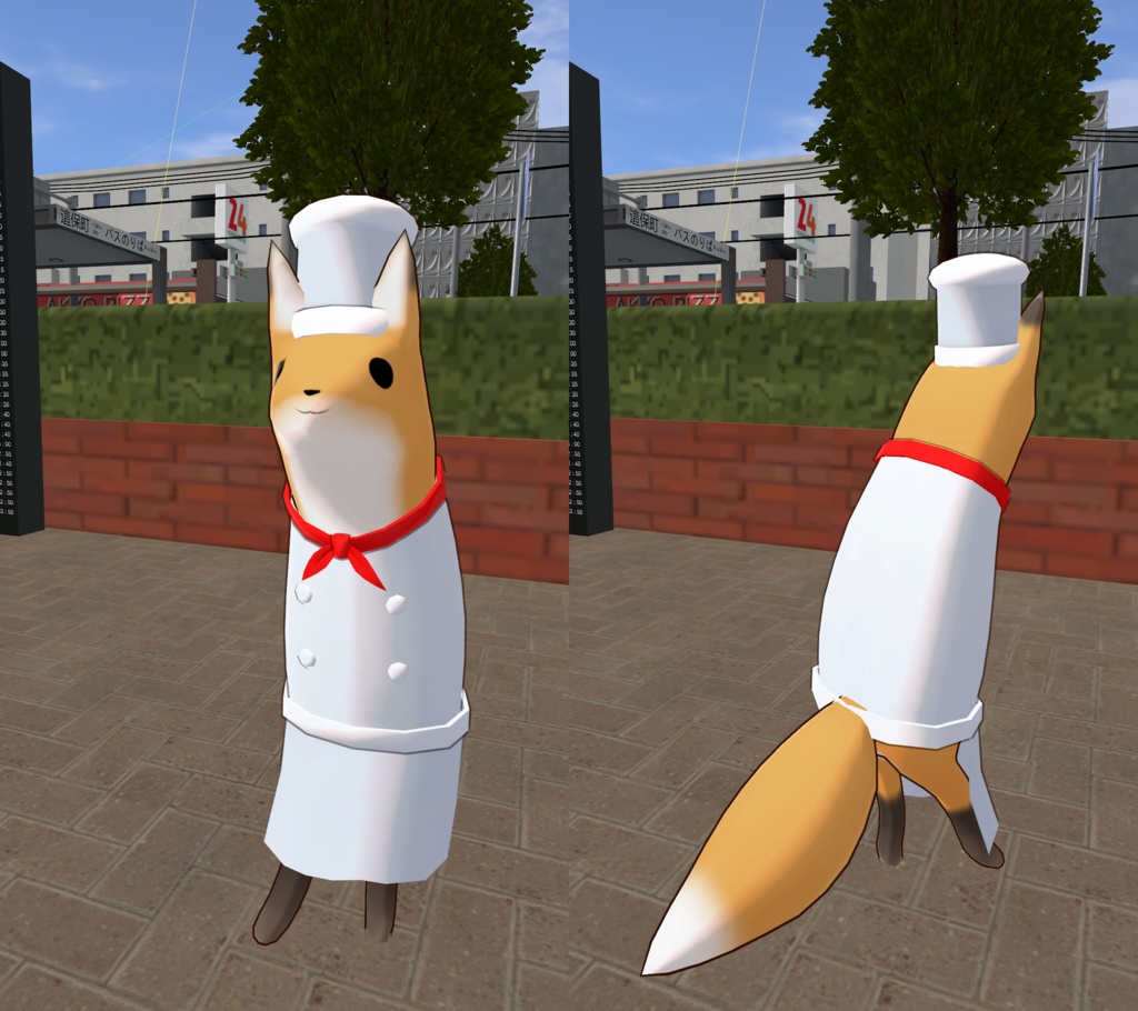 コックきつねakyo