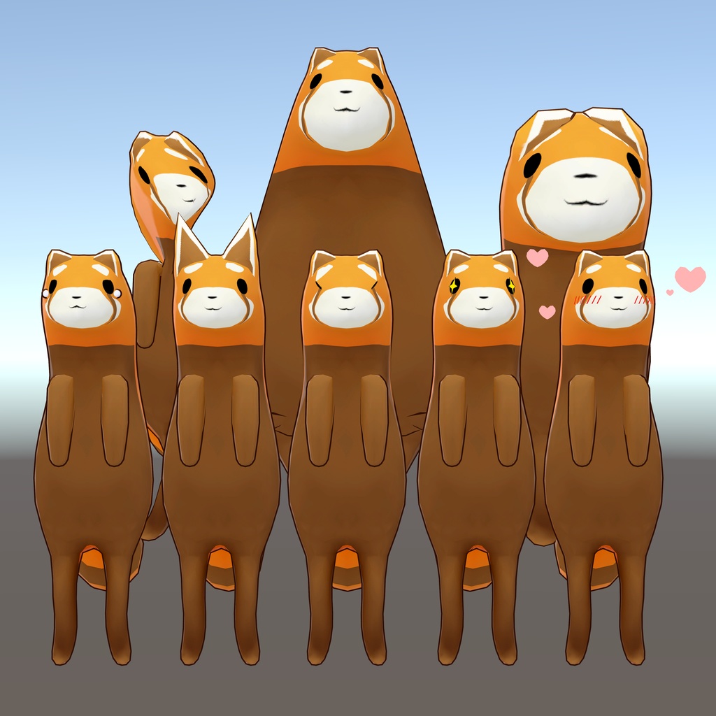 レッサーパンダakyo