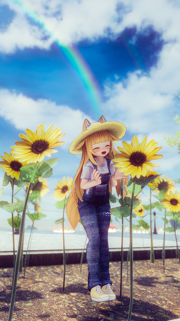 響狐リク専用オーバーオール