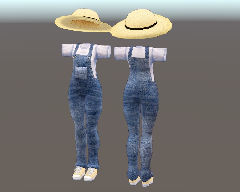 響狐リク専用オーバーオール