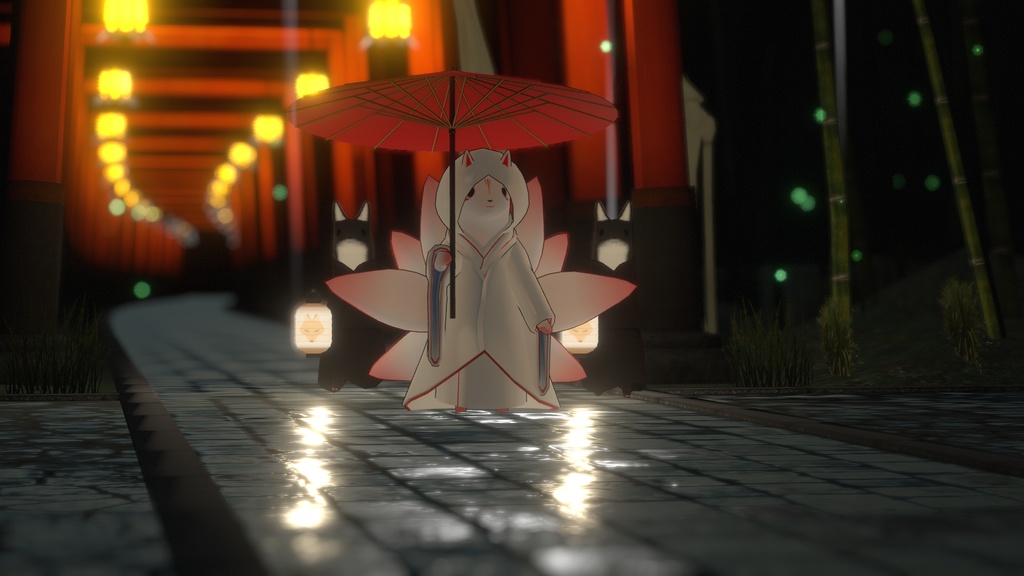 きつねの嫁入りakyo