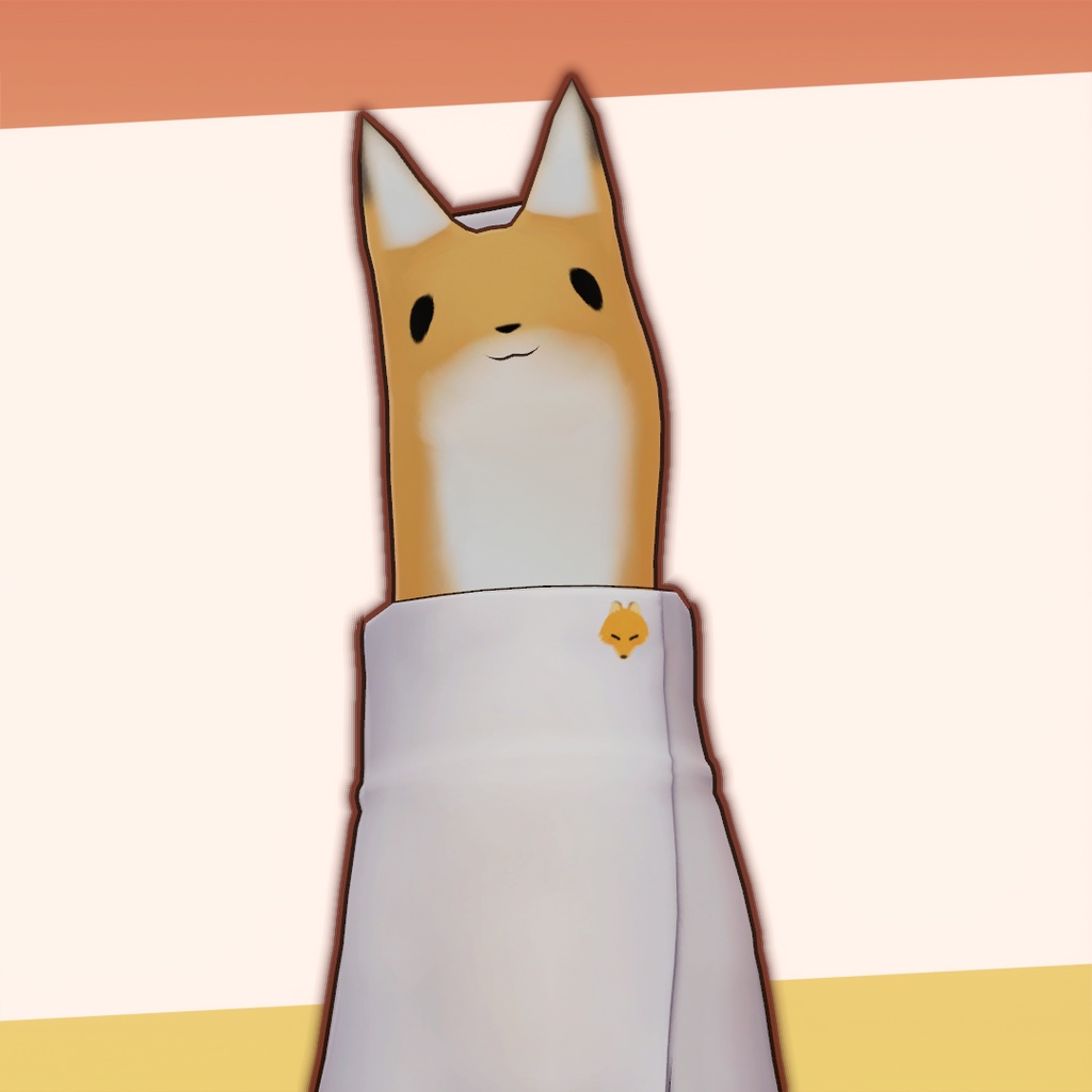 きつねakyo3.0用バスタオル